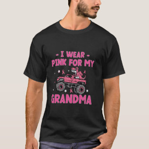 Camiseta Eu Visto Rosa Para A Consciência Do Cancer Da Minh