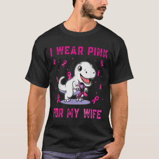 Camiseta Eu Visto Rosa Para A Consciência Do Cancer Da Minh