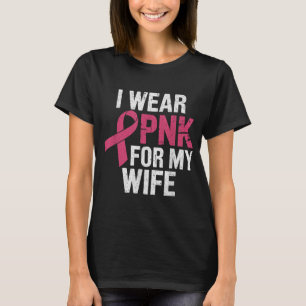 Camiseta Eu Visto Rosa Para A Consciência Do Cancer Da Minh
