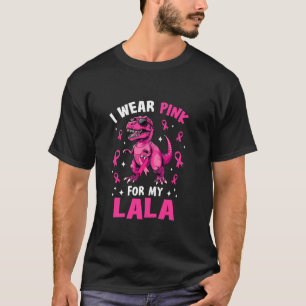 Camiseta Eu Visto Rosa Para A Minha Carrinha Lala T Rex Din
