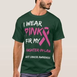 Camiseta Eu Visto Rosa Para A Minha Filha Em Direito, Cance
