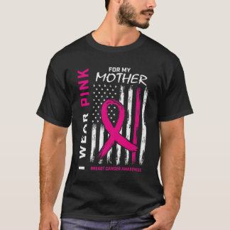 Camiseta Eu Visto Rosa Para Minha Mãe Conhecer O Cancer Da 