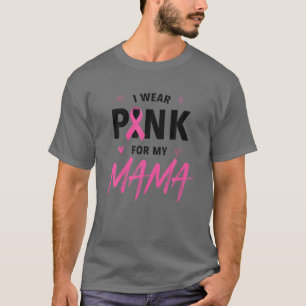Camiseta Eu Visto Rosa Para O Amor Da Minha Família T Ribb