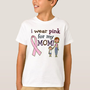 Camiseta Eu Visto rosa para os meus filhos