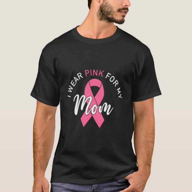 Camiseta Eu Visto Rosa Pela Minha Mãe (Frente)