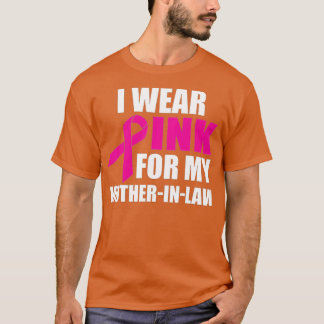 Camiseta Eu Visto Rosa Pela Minha Mãe Em Direito Cancer De