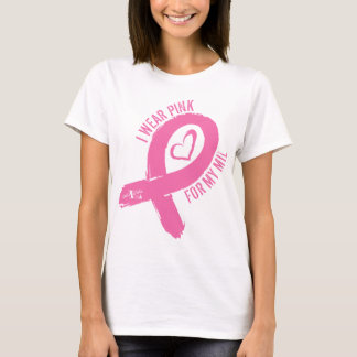 Camiseta Eu Visto Rosa Pela Minha Mãe Na Lei