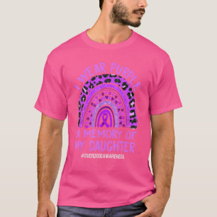 Camiseta Eu Visto Roxo Em Memória Da Minha Sobredosagem Fil