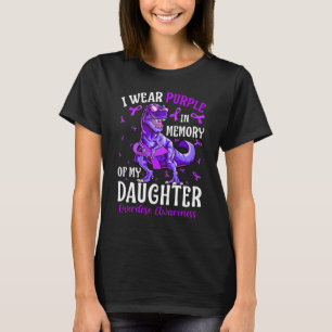 Camiseta Eu Visto Roxo Em Memória Da Minha Sobredosagem Fil