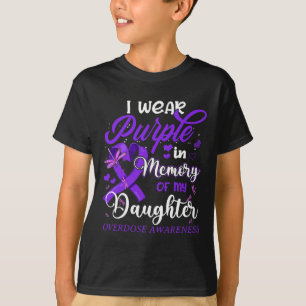 Camiseta Eu Visto Roxo Na Memória Pela Sobredosagem Da Minh