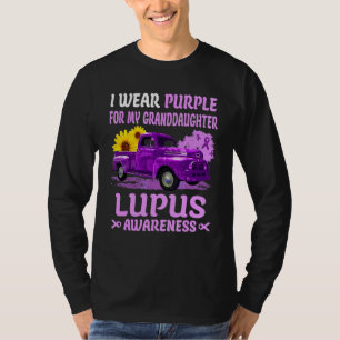 Camiseta Eu Visto Roxo Para A Consciência Da Minha Neta Lup