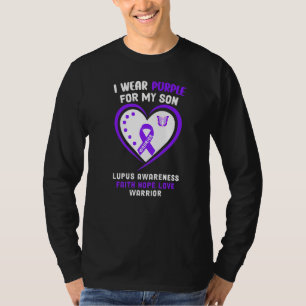 Camiseta Eu Visto Roxo Para A Consciência Do Meu Filho Lupu