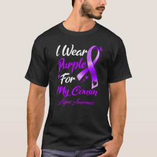 Camiseta Eu Visto Roxo Para A Consciência Do Meu Primo Lupu
