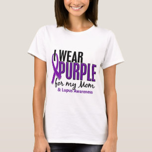 Camiseta Eu Visto Roxo Para A Minha Mãe 10 Lupus