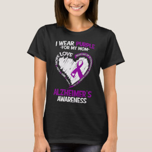 Camiseta Eu Visto Roxo para a minha mãe - Alvarenes do Heim