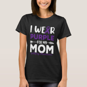 Camiseta Eu Visto Roxo Para A Minha Mãe, Epilepsia.