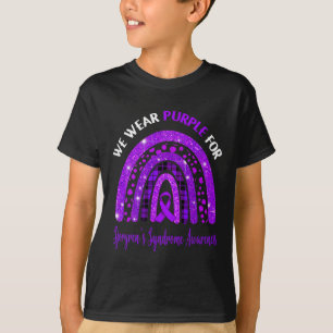 Camiseta Eu Visto Roxo Para Cortar A Consciência Da Anemia