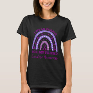 Camiseta Eu Visto Roxo Para Meu Amigo Sensibilização Para A
