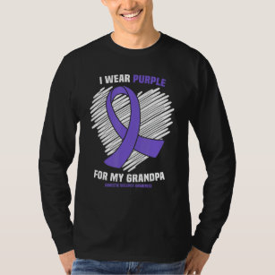 Camiseta Eu Visto Roxo Para Meu Avô, Violência Doméstica Aw