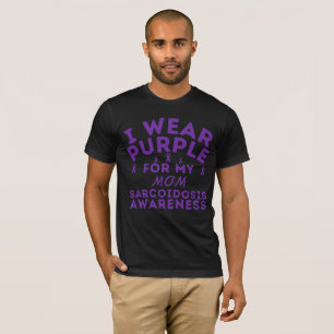 Camiseta Eu Visto Roxo Para Meu Pai, Sarcoidose Personaliza