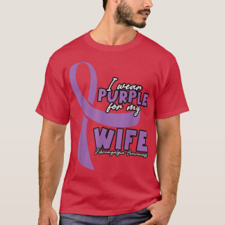 Camiseta Eu Visto Roxo Para Minha Esposa