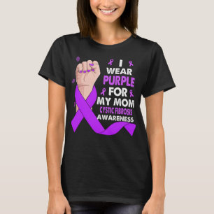 Camiseta Eu Visto Roxo Para Minha Mãe FIBROS CICÁTICOS