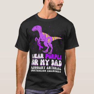 Camiseta Eu Visto Roxo Para O Meu Hiperestro Arterial Pulmo