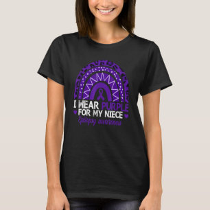 Camiseta Eu Visto Roxo Para O Meu Próprio Boho De Consciênc