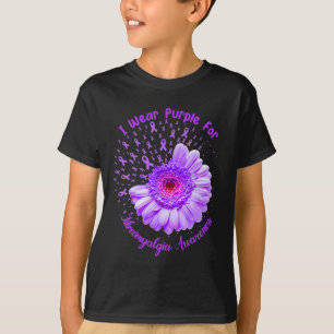 Camiseta Eu Visto Roxo Para Sobrevivência Da Consciência Da