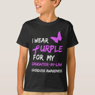 Camiseta Eu Visto Roxo Pela Minha Sobredosagem Da Cunhada E