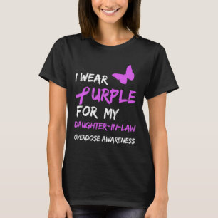 Camiseta Eu Visto Roxo Pela Minha Sobredosagem Da Cunhada E