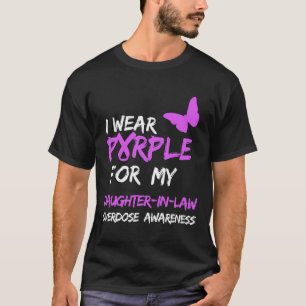 Camiseta Eu Visto Roxo Pela Minha Sobredosagem Da Cunhada E