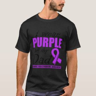 Camiseta Eu Visto Roxo Pelo Meu Pai Guerreiro Da Dor Crps A