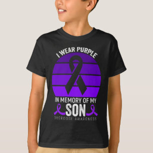 Camiseta Eu Visto Sobredosagem Roxa Sensibilização Roxo Fit