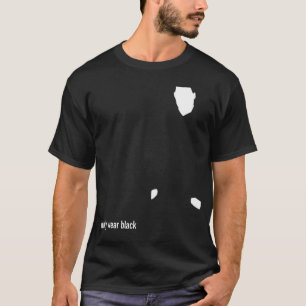 Camiseta Eu visto somente o preto