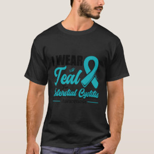 Camiseta Eu Visto Teal Para Fita Estereotipada