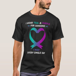 Camiseta Eu Visto Teto E Roxo Para Alguém Que Eu Sinto Falt
