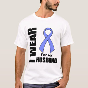 Camiseta Eu Visto uma fita de peruca para o meu marido