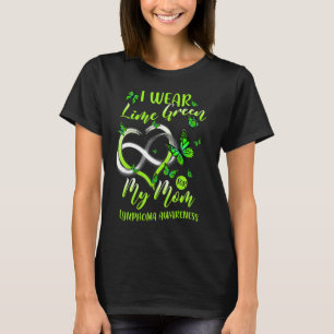 Camiseta Eu Visto Verde limão Para Minha Mãe Conhecer O Lin
