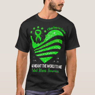 Camiseta Eu Visto Verde Para A Consciência Da Doença Mental