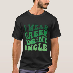 Camiseta Eu Visto Verde Para A Consciência Mental Do Meu Ti