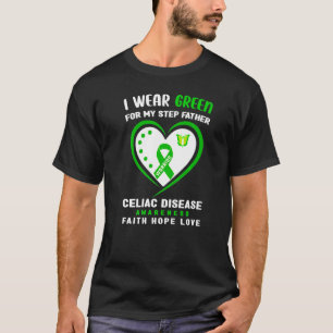 Camiseta Eu Visto Verde Para A Minha Doença Celular De Step