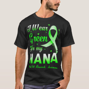 Camiseta Eu Visto Verde Para A Pesquisa De Células Estamina