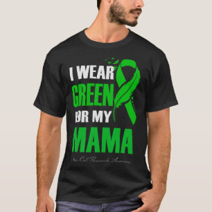 Camiseta Eu Visto Verde Para A Pesquisa De Células-Tronco D