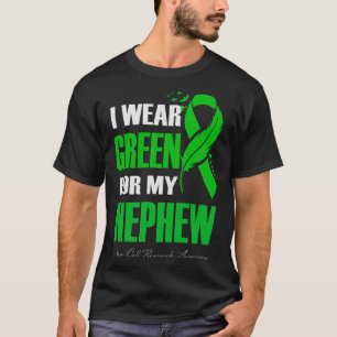 Camiseta Eu Visto Verde Para A Pesquisa De Células-Tronco D