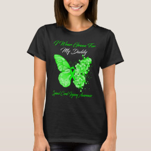 Camiseta Eu Visto Verde Para Meu Pai De Lesão Na Medula Esp