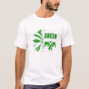 Camiseta Eu Visto Verde Para Minha Consciência da MÃE