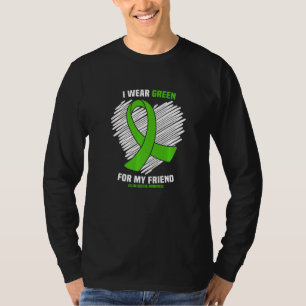 Camiseta Eu Visto Verde Para O Meu Amigo Doença Celiaca Awa
