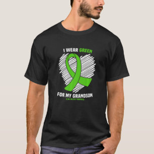 Camiseta Eu Visto Verde Para O Meu Avô Doença Celiática Awa