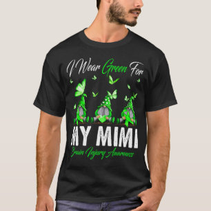 Camiseta Eu Visto Verde Para O MEU Gn De Sensibilização Par